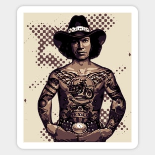 David Allan Coe // Tattoo Sticker